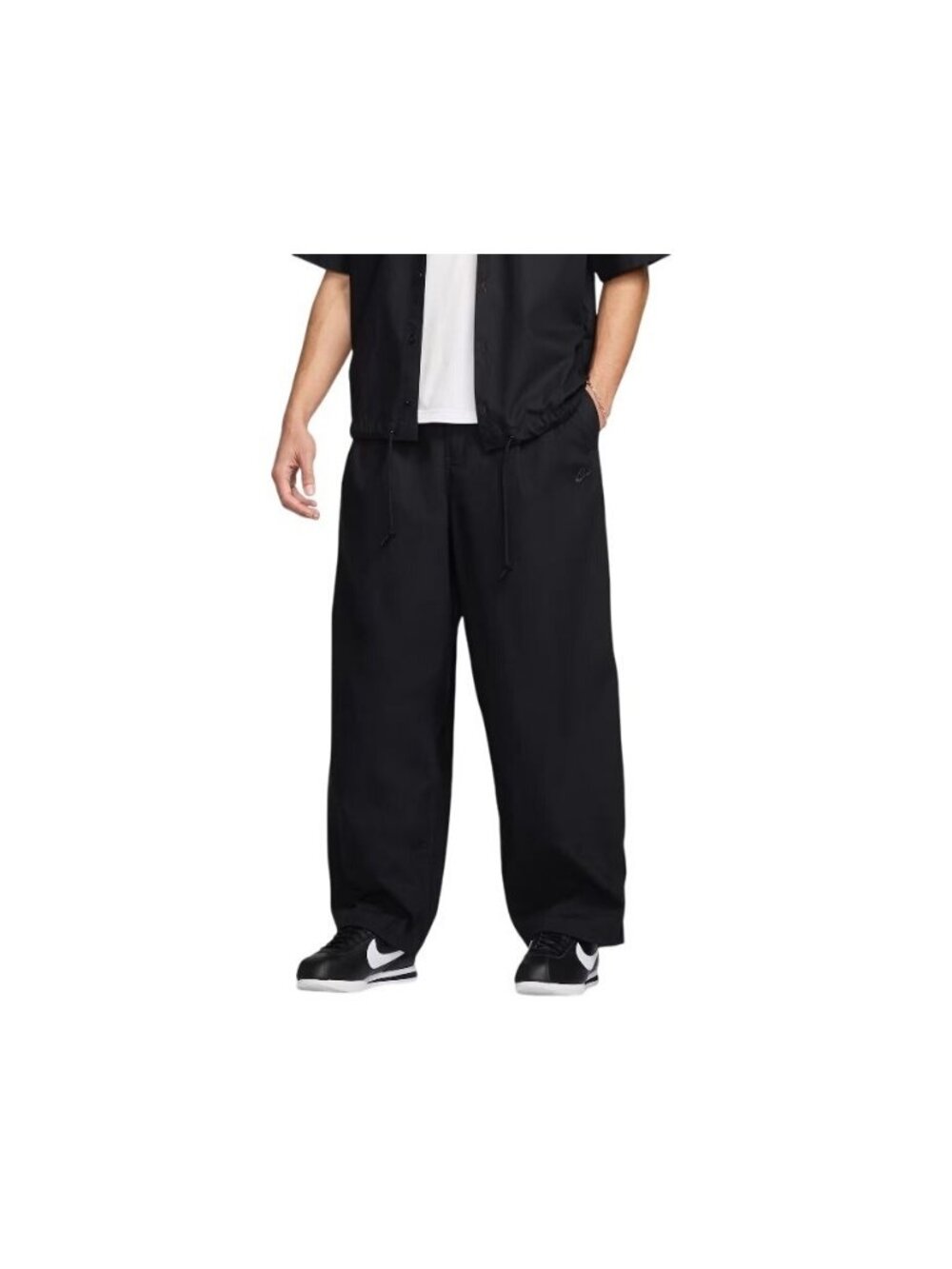 Nike Men's Club Balloon Pants Loose Fit Black Size XXL NEW WITH TAGS!